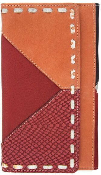 Sunsa Leder Geldbörse Damen Portemonnaie Brieftasche großer Geldbeutel