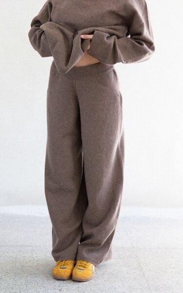 Kopyto EMU – Damen Wollhose, Bequeme Stoffhosen aus 100 % Merinowolle RWS