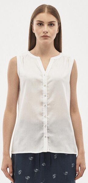 ORGANICATION Bluse aus TENCEL Lyocell mit durchgehender Knopfleiste