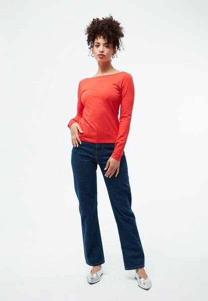 Givn Berlin Longsleeve GBMIMI aus Bio-Baumwolle mit tiefem Rückenausschnitt