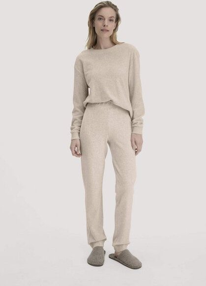 hessnatur Frottee Loungehose PURE COTTON aus reiner Bio-Baumwolle