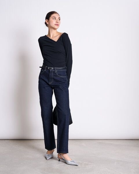 JAN N JUNE Asymmetrisches Longsleeve CASMA