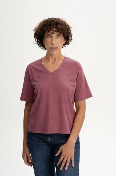 V-Neck T-Shirt Style ANKITA | von MELA | Fairtrade & GOTS zertifiziert