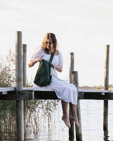 TINTOK Mira Canvas Tasche 100 % Bio-Baumwolle GOTS-zertifiziert