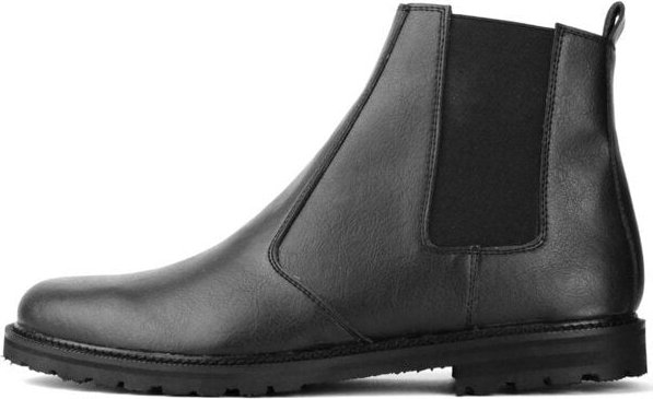 SORBAS '92v vegane Chelsea Boots in Schwarz