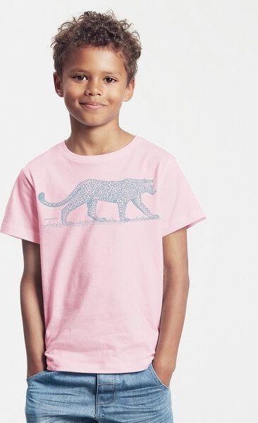Peaces.bio - handbedruckte Biomode Bio-Kinder T-Shirt Leopard