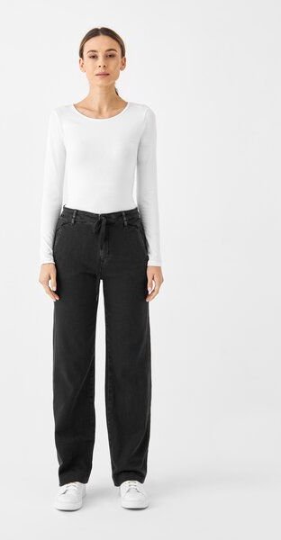 Thumbnail - DAWN DEW Flared Soft Denim - French Pocket