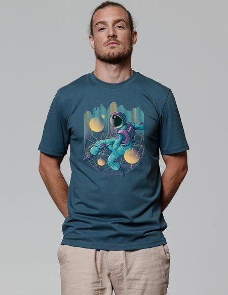 watapparel T-Shirt Unisex Techno Astronaut