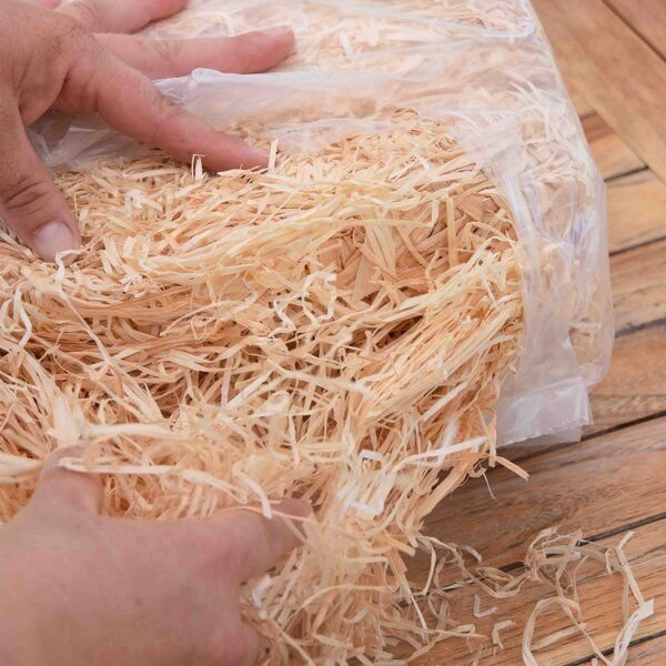 naturling Unbehandelte Fichtenholzwolle Füllmaterial