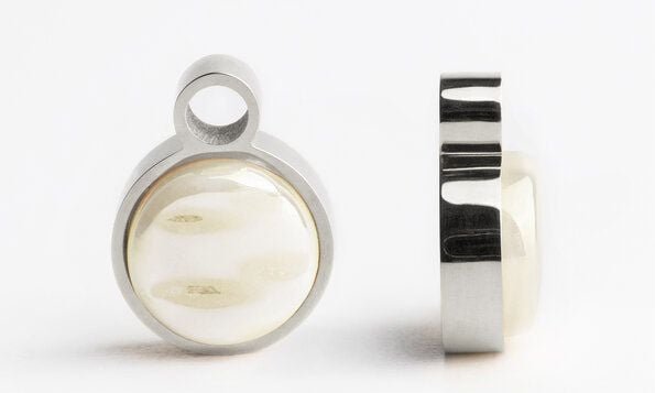 ALEXASCHA Anhänger für Ohrringe | Mix & Match Charms | Silber