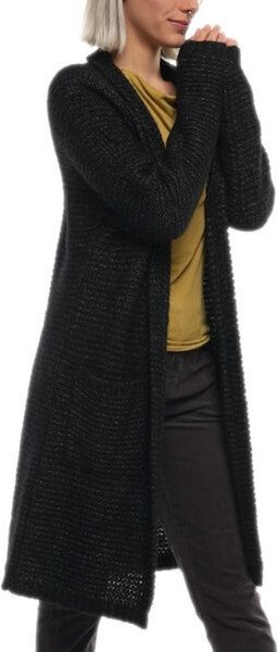 Alma & Lovis lange Strickjacke aus Alpaka und Bio-Baumwolle