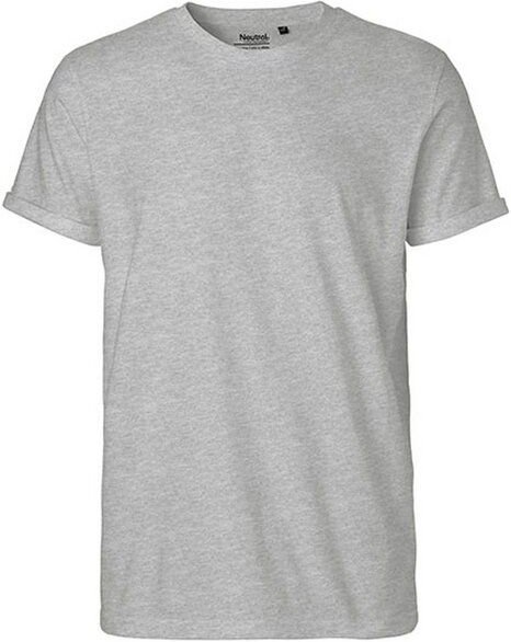 Neutral® Unisex T-Shirt Rollärmel von Neutral Bio Baumwolle Rollsleeve