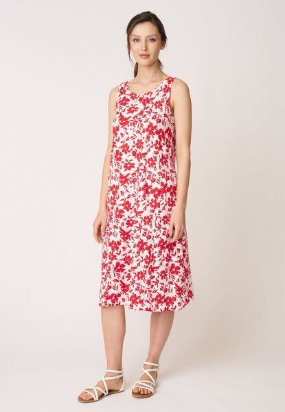 LANA Organic Sommerkleid mit Blumen, Modell Daphne