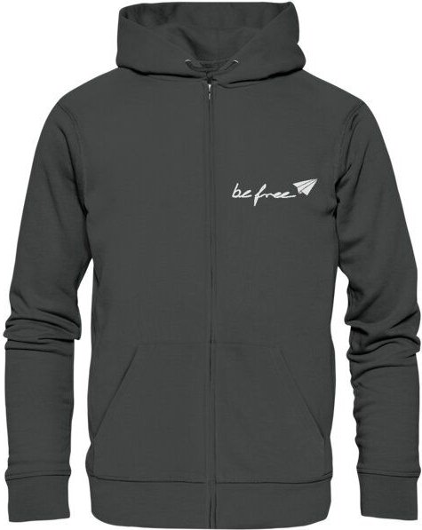 be free shoes be free - Unisex Logo Zip Sweatjacke