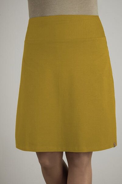 La Gitana Damen Rock A- Linie, „June“ mit elastischem Bündchen aus zertifiziertem Bio Baumwolljersey – fair & nachhaltig...