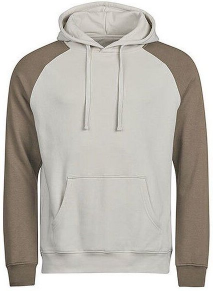 TeeJays Herren Hoodie Kapuzenpullover Sweater Two Tone Bio - Baumwolle bis 3XL Hoody