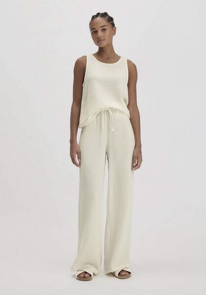 hessnatur Musselin Schlafhose Relaxed PURE COMFORT aus reiner Bio-Baumwolle