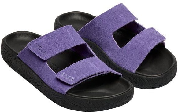 Veja Damen-Sandalen Etna Suede Soft Acai Black