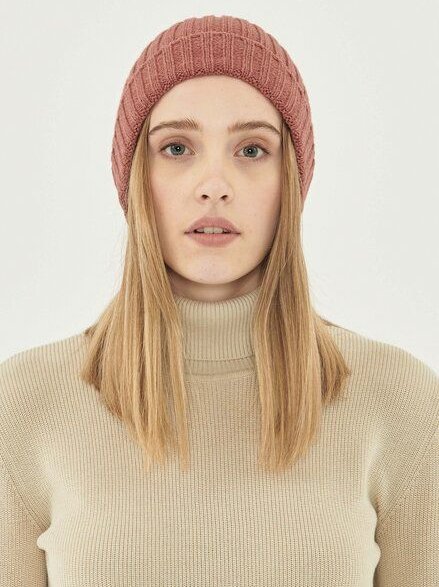 ORGANICATION Unisex Strick-Beanie aus Bio-Merinowolle und Bio-Baumwolle