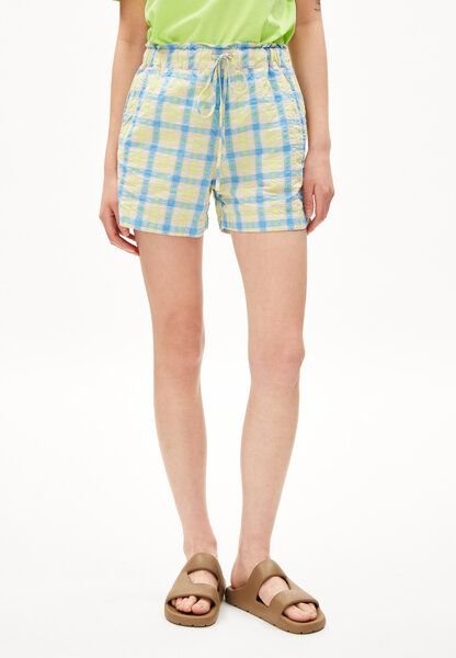 ARMEDANGELS VAANNA SEERSUCKER - Damen Shorts Relaxed Fit aus Bio-Baumwolle