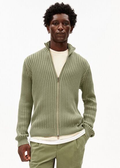 ARMEDANGELS PIGMENT DYE Herren Strickjacke aus Bio-Baumwolle