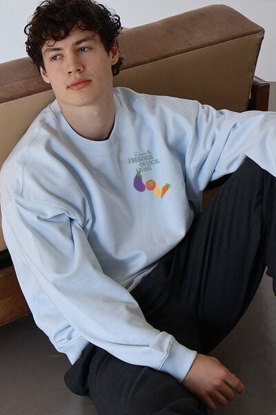 Kultgut Biofair- ESSENTIALS CREW Sweatshirt /Freshness of local living