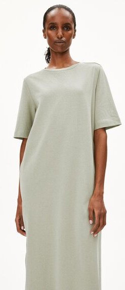 ARMEDANGELS XELINAA JERSEY Damen Heavyweight Jerseykleid aus recyceltem Baumwoll Mix