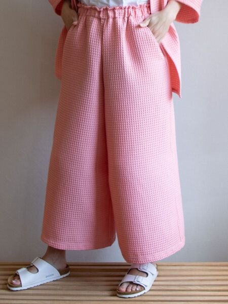 Ecostories weite Hose Waffel