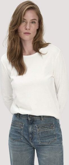 hessnatur Langarmshirt aus reiner Bio-Baumwolle