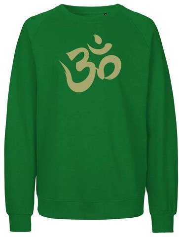 Peaces.bio - handbedruckte Biomode Bio Herren Sweatshirt Om