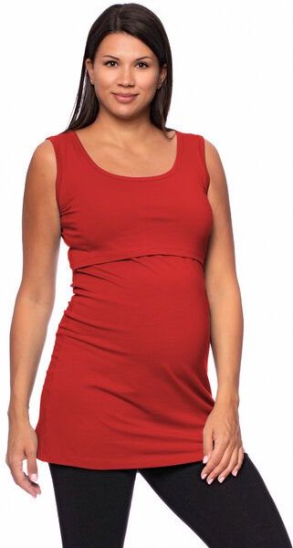 Thumbnail - Milchshake 107 BASIC Umstands- und Stilltop extra lang aus Bio Baumwolle