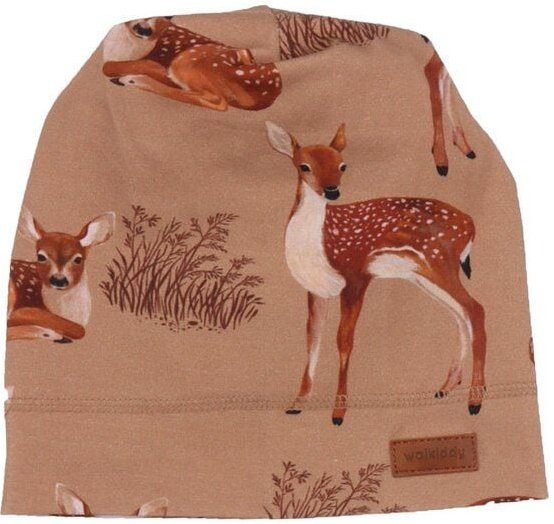 Mütze Baby Braun Bio Baumwolle Walkiddy - Nachhaltig, GOTS zertifiziert, umweltfreundlich, 95% Baumwolle, hypoallergen, ...