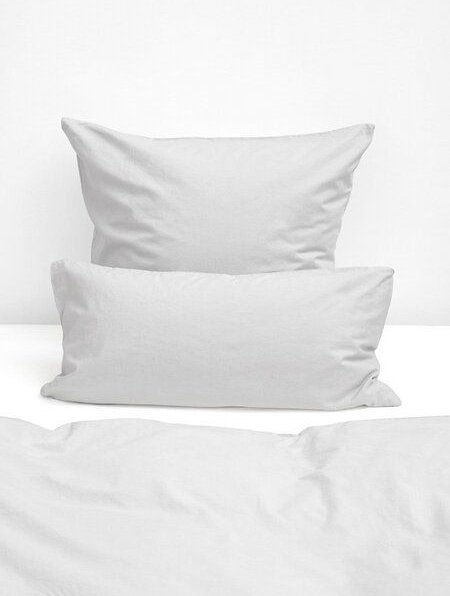 erlich textil Michel Kopfkissenbezug aus Bio-Baumwolle, Leinen Mix, made in Europe