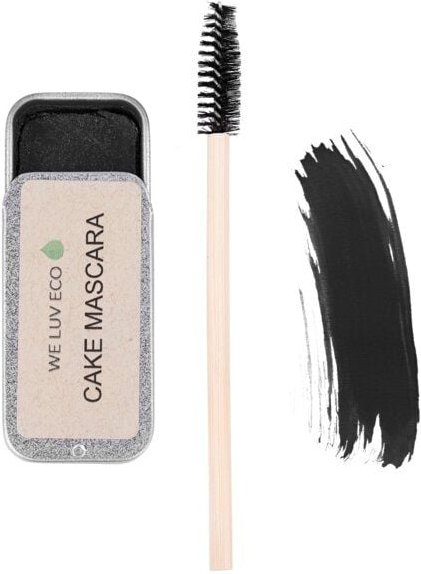WE LUV ECO Cake Mascara | nachhaltige Mascara | plastikfrei | vegan