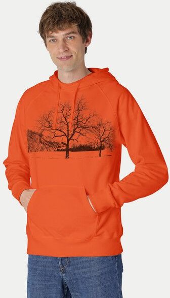 Peaces.bio - handbedruckte Biomode Herren Kapuzenpulli Landscape
