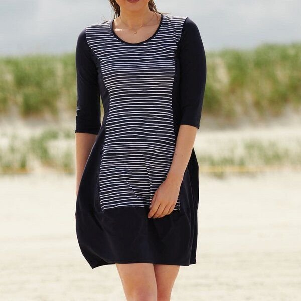 CON_STANT Ballonkleid 3/4-Arm 95% Baumwolle (kbA)