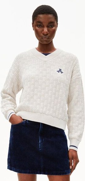 Thumbnail - ARMEDANGELS CAARLAS STRUCTURE - Damen Pullover aus Bio-Baumwolle