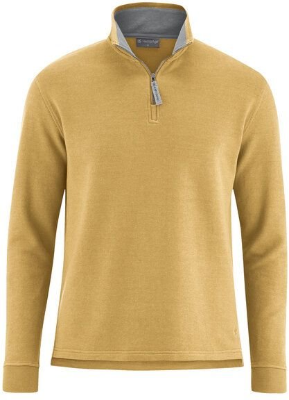 Thumbnail - HempAge Herren Sweatware Troyer Hanf/Bio-Baumwolle