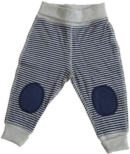 Leela Cotton Wendehose blau-beige Bio-Baumwolle Hose