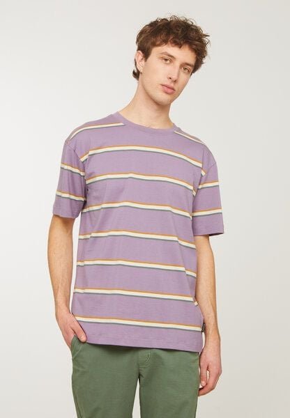 Thumbnail - Herren T-Shirt aus Bio-Baumwolle - ROWAN STRIPES - recolution
