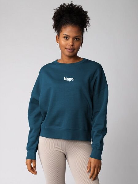 watapparel Sweatshirt Frauen Nope