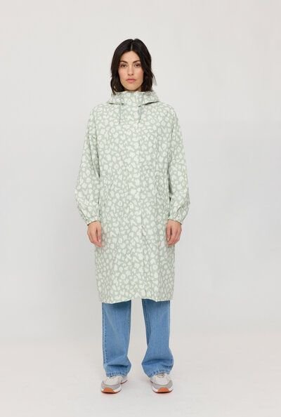 Mazine Oversized Regenmantel aus recykeltem Plastik