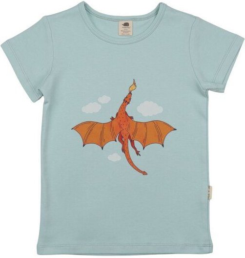 Colorful Dragon-T-Shirt - Walkiddy (T-Shirt aus Baumwolle (Bio))