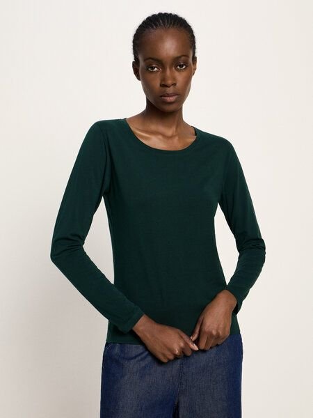 LANIUS Langarmshirt (GOTS) aus Bio-Baumwolle