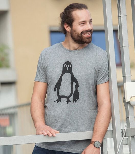 päfjes Pinguin Paul - Fair Wear Männer Bio T-Shirt