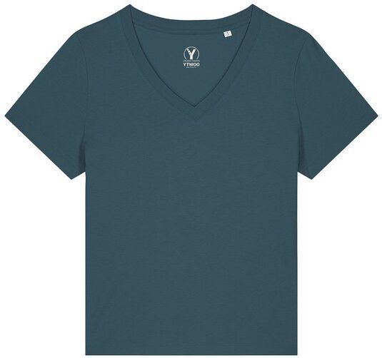 YTWOO Damen V-Neck T-Shirt