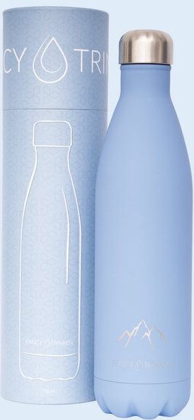 Fancy Trinken Isolierflasche 750 ml, Trinkflasche aus Edelstahl