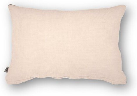 Hutch&Putch Musselin Kopfkissenbezug - Kissenhülle - 100% Bio-Baumwolle - Handmade in Germany