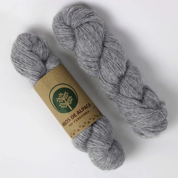 verdonna Kennlernbox 4FÜR3: handgesponnene Alpakawolle zum Stricken, DK, Babyalpaka, Feinstrick, je 100 Gramm