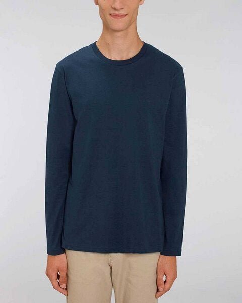 YTWOO Herren Langarmshirt, Longsleeve aus Bio-Baumwolle, nachhaltig